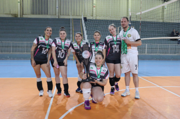 Foto - FINAL DO CAMPEONATO MUNICIPAL DE VÔLEI FEMININO