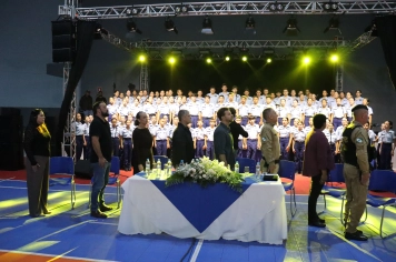 Foto - 80 anos da Comarca de Piraí do Sul e do Colégio Estadual Cívico-Militar Professor Leandro Manoel da Costa