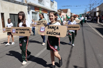 Foto - Desfile Cívico dos 145 anos de Piraí do Sul