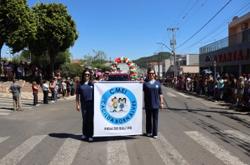 Foto - Desfile Cívico dos 145 anos de Piraí do Sul