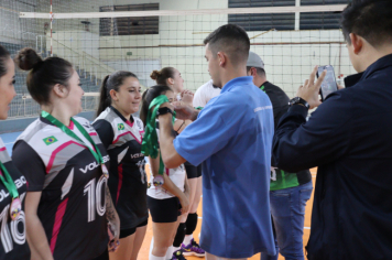 Foto - FINAL DO CAMPEONATO MUNICIPAL DE VÔLEI FEMININO