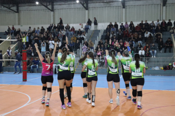 Foto - FINAL DO CAMPEONATO MUNICIPAL DE VÔLEI FEMININO