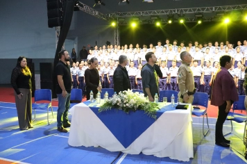 Foto - 80 anos da Comarca de Piraí do Sul e do Colégio Estadual Cívico-Militar Professor Leandro Manoel da Costa