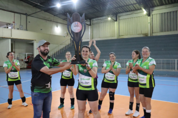 Foto - FINAL DO CAMPEONATO MUNICIPAL DE VÔLEI FEMININO