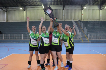 Foto - FINAL DO CAMPEONATO MUNICIPAL DE VÔLEI FEMININO