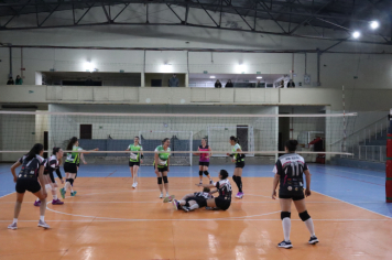 Foto - FINAL DO CAMPEONATO MUNICIPAL DE VÔLEI FEMININO