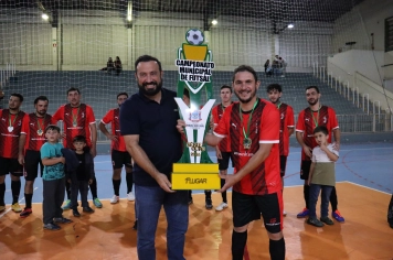 Foto - PREMIAÇÃO FUTSAL SÉRIE OURO E PRATA