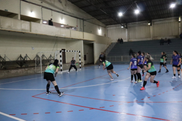 Foto - CAMPEONATO MUNICIPAL DE HANDEBOL FEMININO