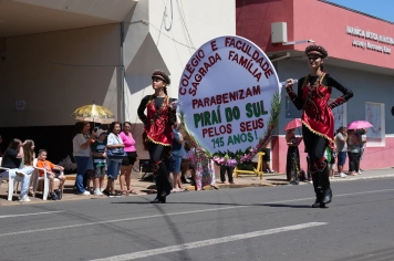 Foto - Desfile Cívico dos 145 anos de Piraí do Sul