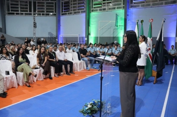 Foto - 80 anos da Comarca de Piraí do Sul e do Colégio Estadual Cívico-Militar Professor Leandro Manoel da Costa