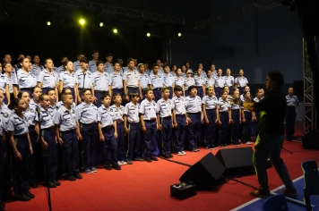 Foto - 80 anos da Comarca de Piraí do Sul e do Colégio Estadual Cívico-Militar Professor Leandro Manoel da Costa
