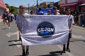Foto - Desfile Cívico dos 145 anos de Piraí do Sul