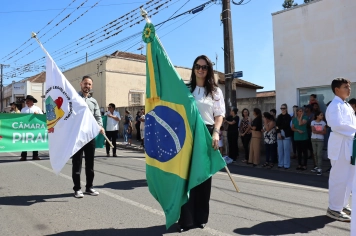 Foto - Desfile Cívico dos 145 anos de Piraí do Sul