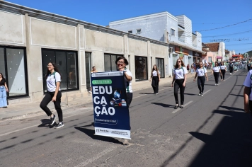 Foto - Desfile Cívico dos 145 anos de Piraí do Sul