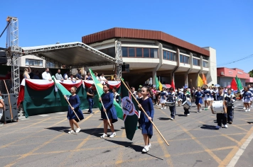 Foto - Desfile Cívico dos 145 anos de Piraí do Sul