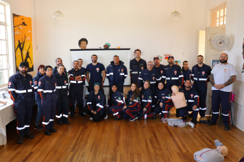 Piraí do Sul recebe capacitação para socorristas do SAMU