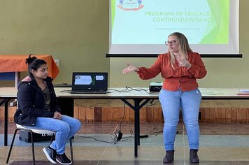 AGENTES COMUNITÁRIOS DE SAÚDE PARTICIPAM DE CURSO SMS inicia o Programa de Educação Continuada de 2022