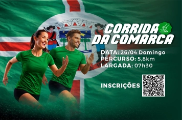 Corrida da Comarca marcará as comemorações pelos 80 anos de instalação da Comarca de Piraí do Sul