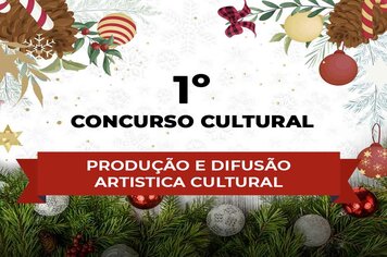 1º Edital de Concurso Cultural Municipal