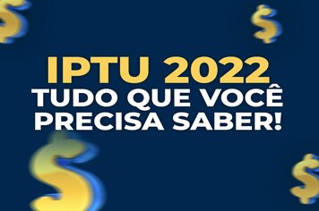 IPTU 2022 já está disponível para população Piraiense
