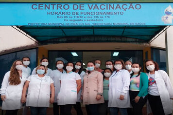 Vacinação contra a Covid-19 continua a todo vapor em Piraí do Sul
