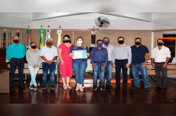 Servidores da Saúde de Piraí do Sul recebem homenagem da Câmara Municipal