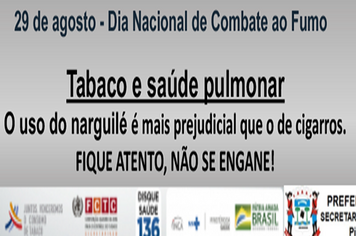 Tabaco e saúde pulmonar – o uso do narguilé