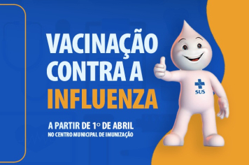 Gripe Influenza: vacinação para grupos prioritários começa em 1º de abril 