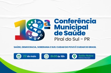 Conferência Municipal de Saúde debate fortalecimento do SUS em Piraí do Sul