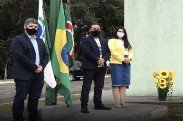 Prefeitura de Piraí do Sul, realiza hasteamento da bandeira em comemoração ao dia (07) de setembro, dia da Independência do Brasil.