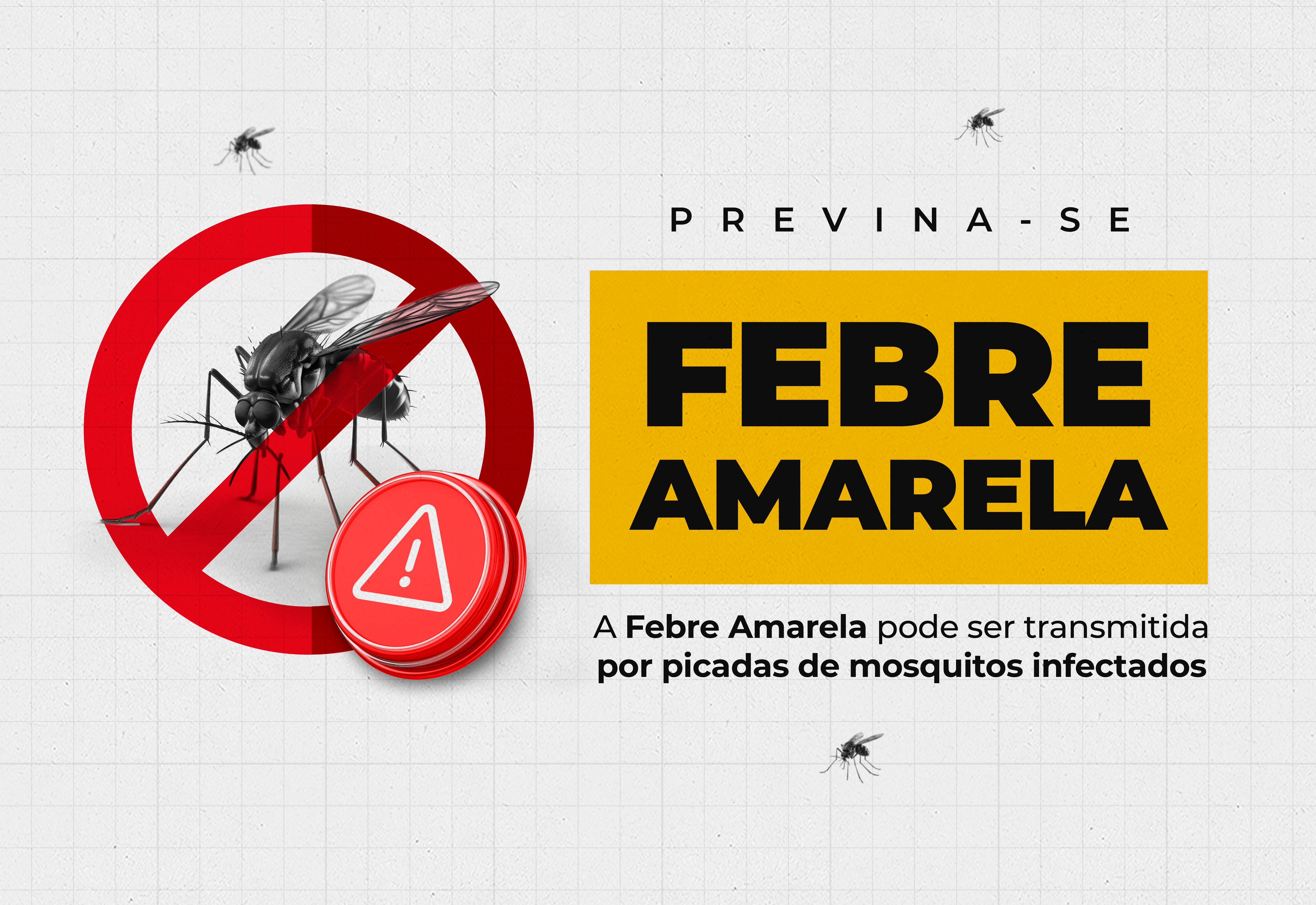 Secretaria Municipal de Saúde reforça orientações contra a Febre Amarela