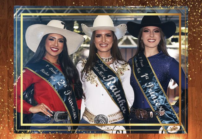 Conheça as vencedoras do concurso da Rainha do Rodeo da 1ª Piraí Rodeo Fest - 2022