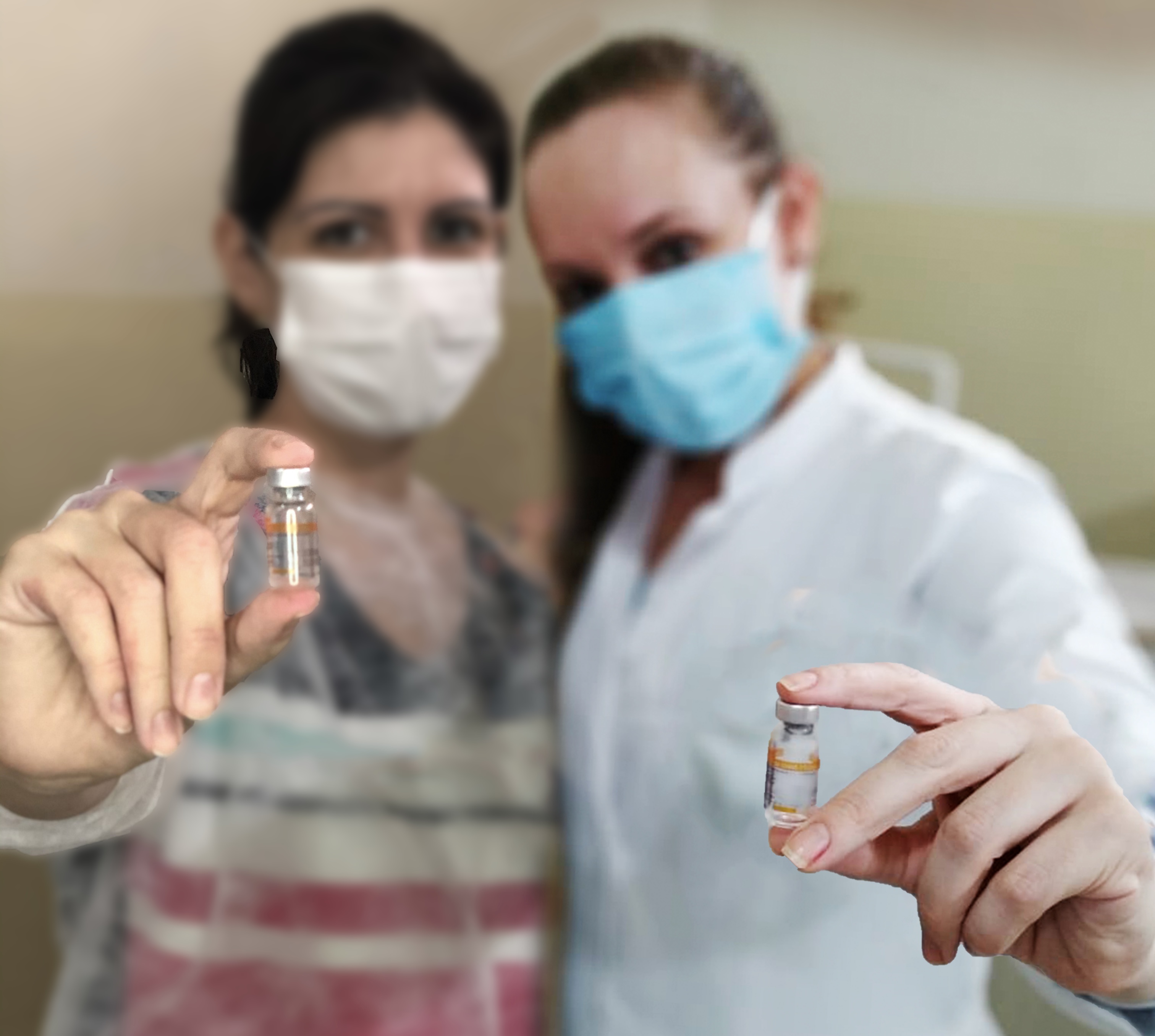Piraí do Sul inicia vacinação de idosos e profissionais do Lar São Vicente de Paula