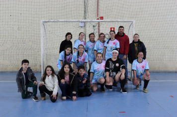 Foto - PREMIAÇÃO CAMPEONATO POPULAR MUNICIPAL DE FUTSAL FEMININO