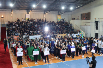 Foto - Abertura dos Jogos Escolares do Paraná em Piraí do Sul