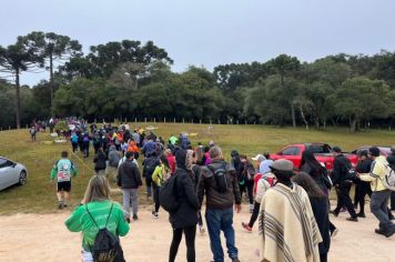 Foto - 1ª Caminhada Internacional no Circuito Cerro da Onça de Piraí do Sul foi sucesso