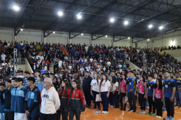Foto - Abertura dos Jogos Escolares do Paraná em Piraí do Sul