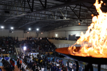 Foto - Abertura dos Jogos Escolares do Paraná em Piraí do Sul