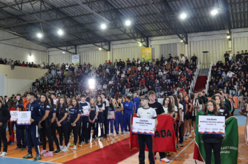 Foto - Abertura dos Jogos Escolares do Paraná em Piraí do Sul
