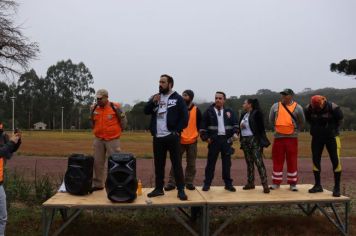 Foto - 1ª Caminhada Internacional no Circuito Cerro da Onça de Piraí do Sul foi sucesso