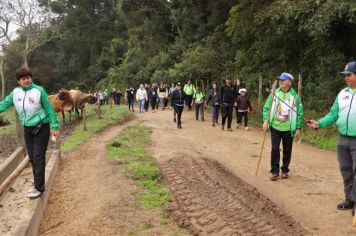 Foto - 1ª Caminhada Internacional no Circuito Cerro da Onça de Piraí do Sul foi sucesso