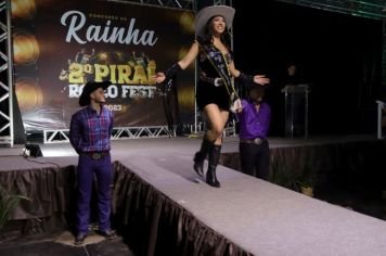 Foto - Concurso elege Rainha, 1ª e 2ª Princesas do II Piraí Rodeo Fest