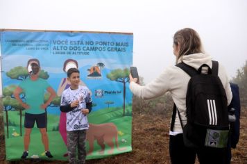 Foto - 1ª Caminhada Internacional no Circuito Cerro da Onça de Piraí do Sul foi sucesso