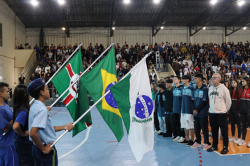 Foto - Abertura dos Jogos Escolares do Paraná em Piraí do Sul