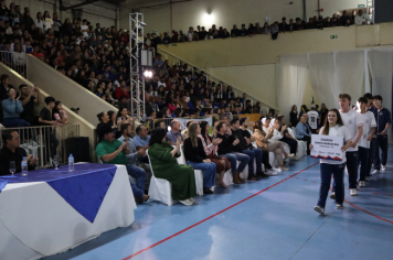 Foto - Abertura dos Jogos Escolares do Paraná em Piraí do Sul