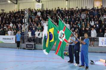 Foto - Abertura dos Jogos Escolares do Paraná em Piraí do Sul