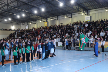 Foto - Abertura dos Jogos Escolares do Paraná em Piraí do Sul