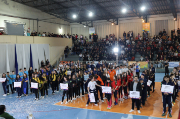 Foto - Abertura dos Jogos Escolares do Paraná em Piraí do Sul