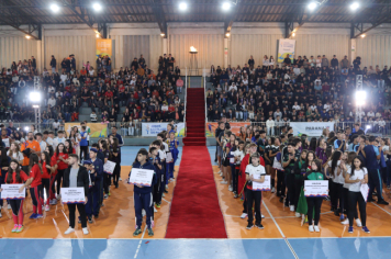 Foto - Abertura dos Jogos Escolares do Paraná em Piraí do Sul