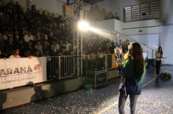 Foto - Abertura dos Jogos Escolares do Paraná em Piraí do Sul